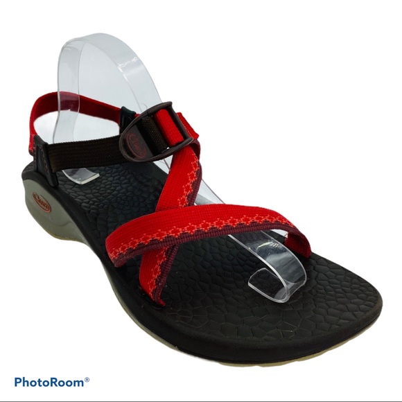 Chaco Sandal Z1 Classic Sport Red/Brown Women’s 11 - Picture 1 of 13